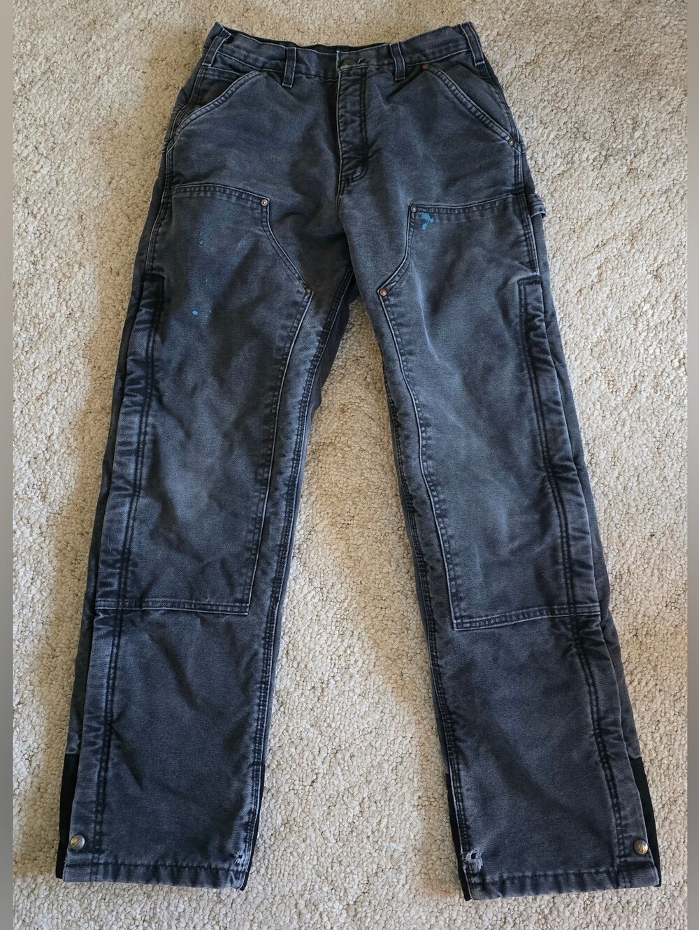 Men's Carhartt Quilt Lined Insulated B194 Pants